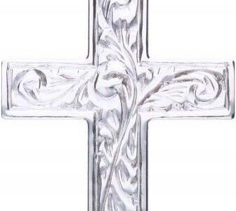 Wisiorek Zawieszka Srebrny Krzyż Krzyżyk
