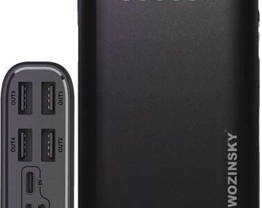 Powerbank Wozinsky M3 30000mAh Czarny (WPB001BK)