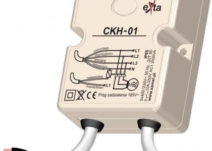 zamel Czujnik kolejności faz 230V/400V IP65 typ: CKH-01