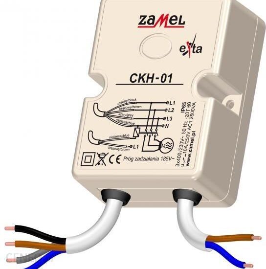 zamel Czujnik kolejności faz 230V/400V IP65 typ: CKH-01