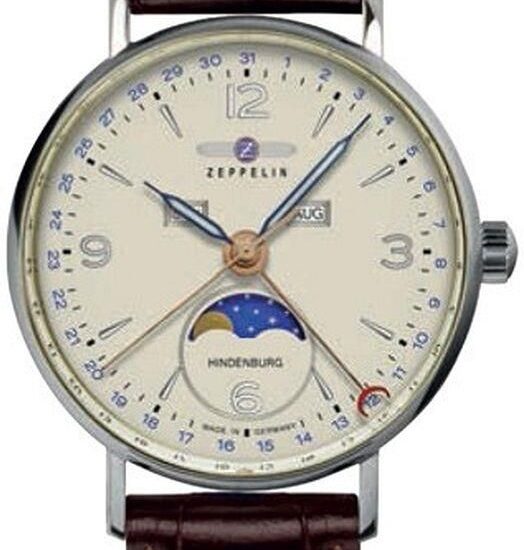 Zeppelin 8077-5 Hindenburg Moonphase Lady