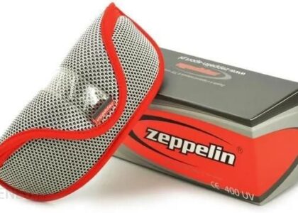 Zeppelin Etui okularowe futerał na okulary na rzep STLK14 w kartoniku
