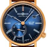 Zeppelin Quartz Blue Dial Stainless Steel 71373
