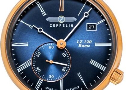 Zeppelin Quartz Blue Dial Stainless Steel 71373