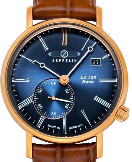 Zeppelin Quartz Blue Dial Stainless Steel 71373
