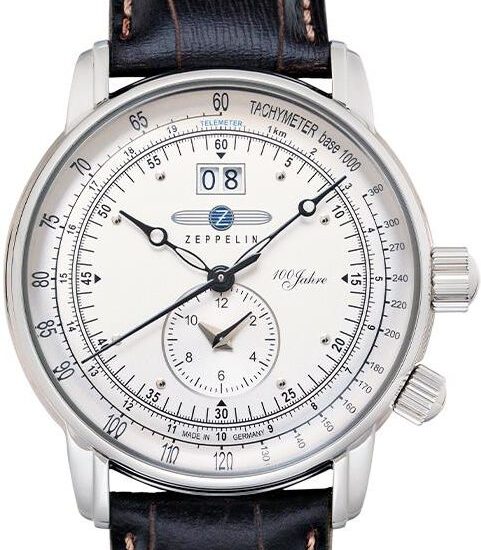 Zeppelin Quartz Silver Dial Stainless Steel 76401N