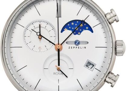 Zeppelin Quartz White Dial Stainless Steel 71984