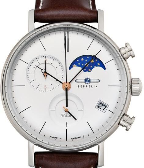 Zeppelin Quartz White Dial Stainless Steel 71984