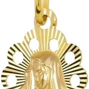 Złoty medalik 585 Matka Boska na Chrzest 0